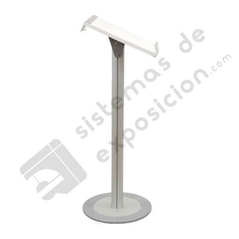 ATRIL DE ALUMINIO CON LECTURA DE MADERA
