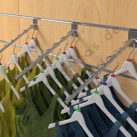 Brazo inclinado con 8 bolas rendondas