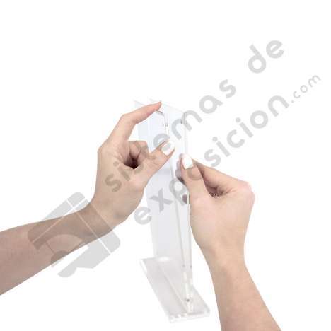 EXPOSITOR SOBREMESA MAGNETICO A4