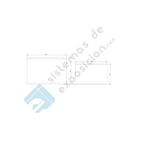 Mampara suspendida Top