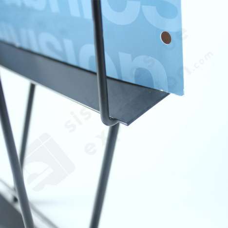 Porta catálogos pared 5 casilla