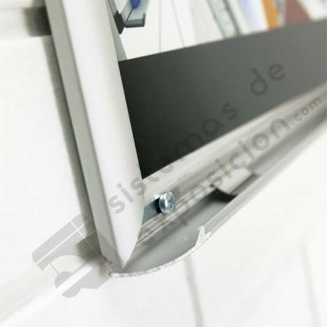 PORTAPÓSTER MARCO ABATIBLE 50x70