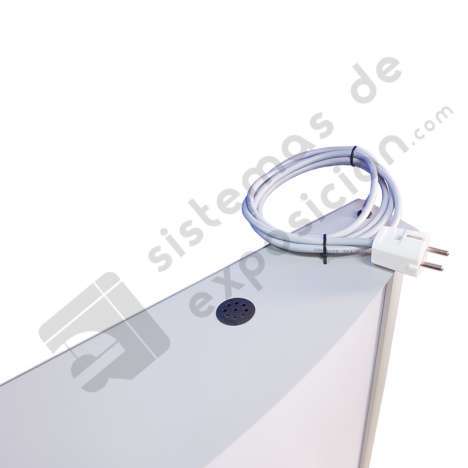 PORTAPOSTER TOTEM CON LUZ LED500X700