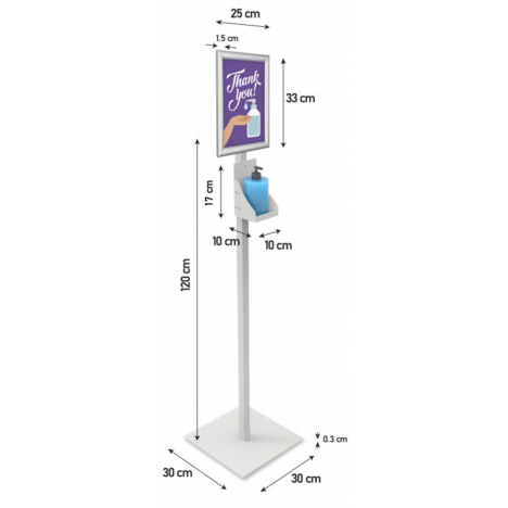 Soporte para jabón + cuadro