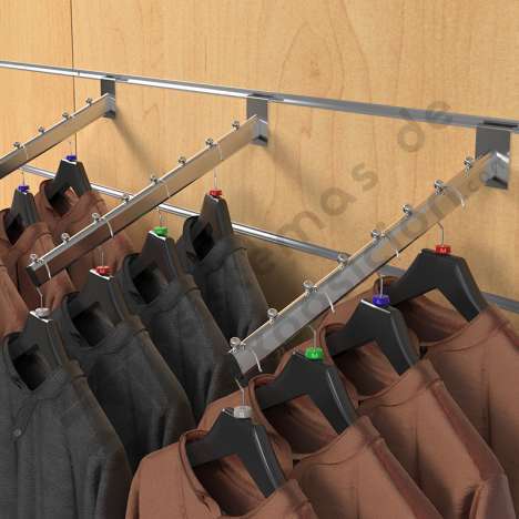 Tubo cuadrado inclinado